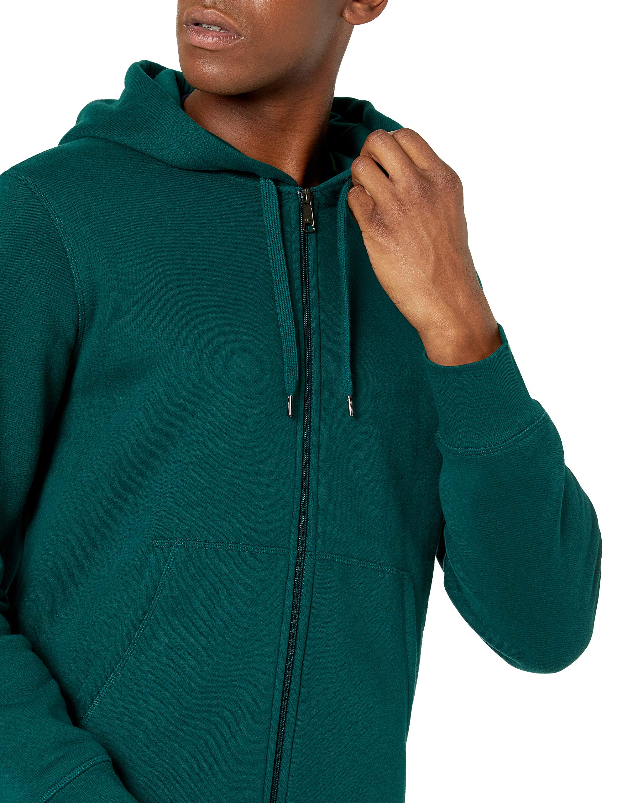 Amazon Essentials Felpa con Cappuccio e Cerniera Integrale in Pile (Disponibile nelle Taglie Big & Tall) Uomo