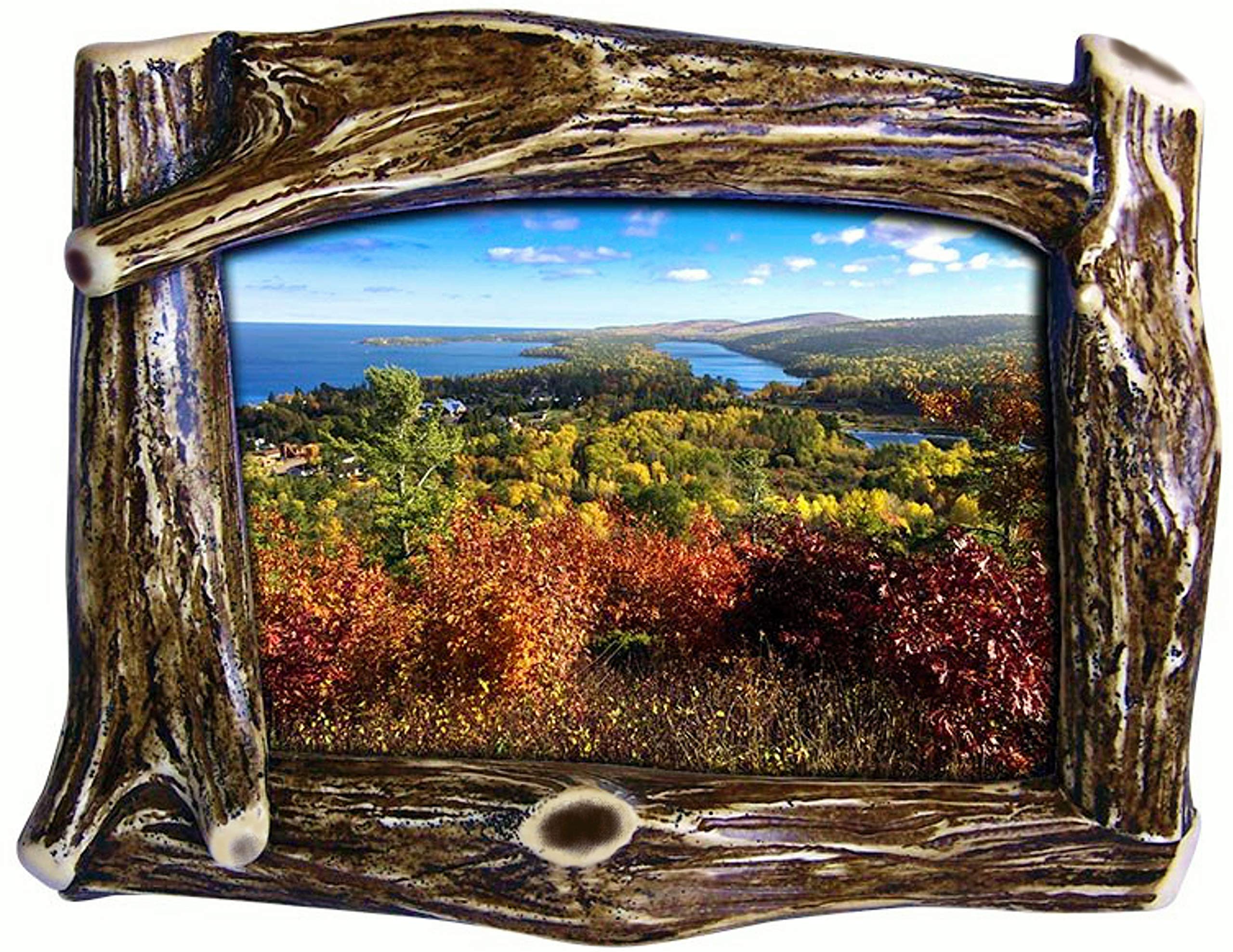 Mountain Mike's Reproductions Antler Picture Frame 5"x7"