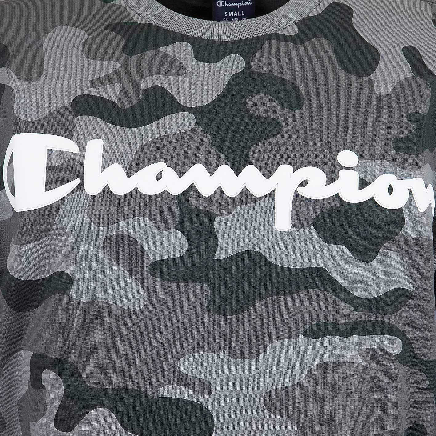 Champion - Sudadera, diseño de Camuflaje Grey Camo S: Amazon.es: Ropa