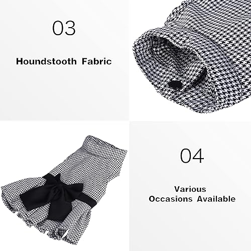 Miniatura 9 de Vestido para perro con lazo, ropa de cachorro a la moda para todo tipo de clima, vestidos de boda, vacaciones, princesa para mascotas para perros