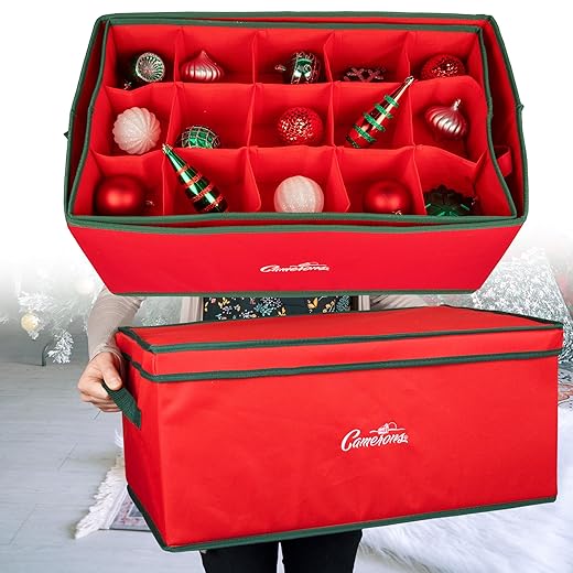 Christmas Ornament Storage Container