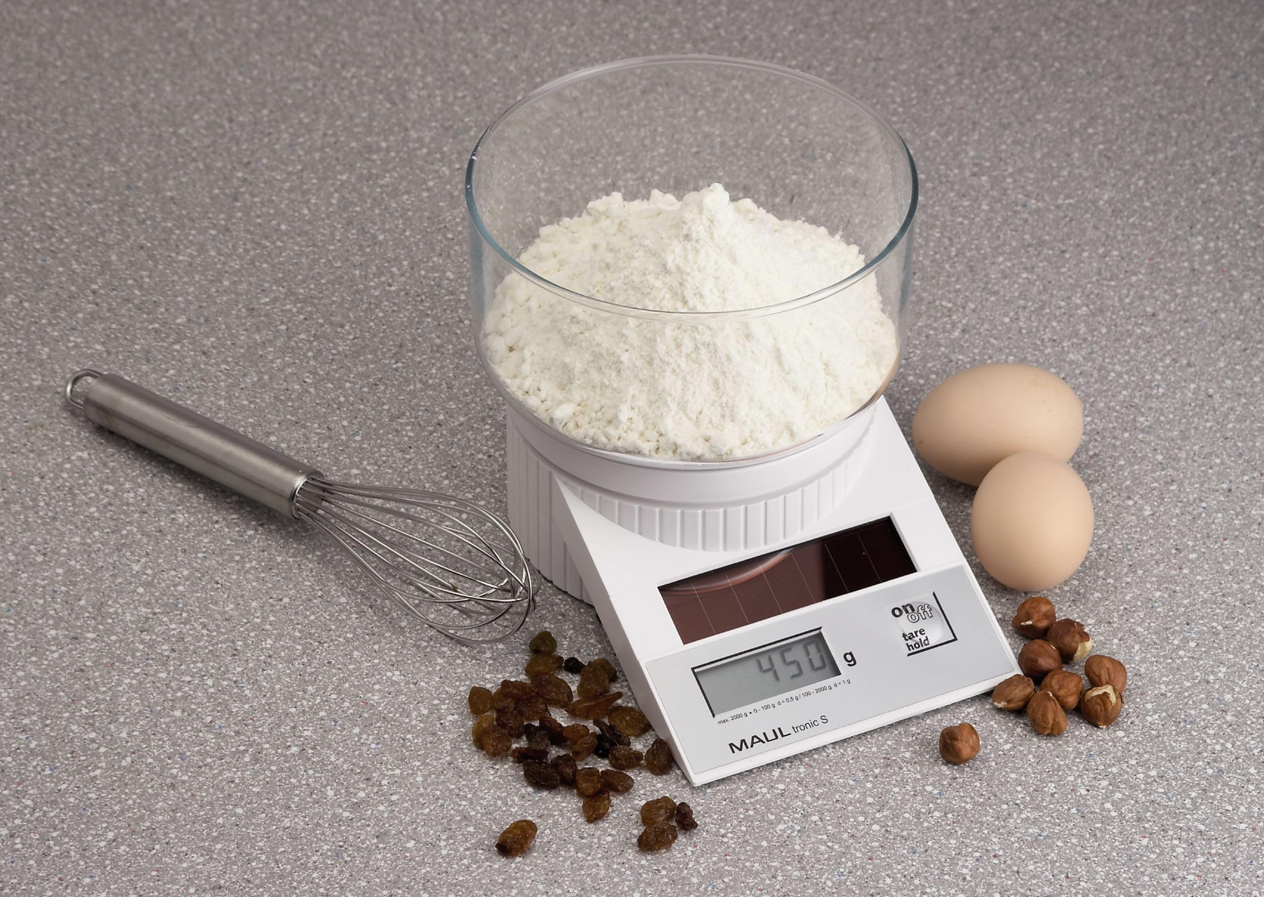 Pèse-lettre solaire 2000 g Blanc Maul 15120