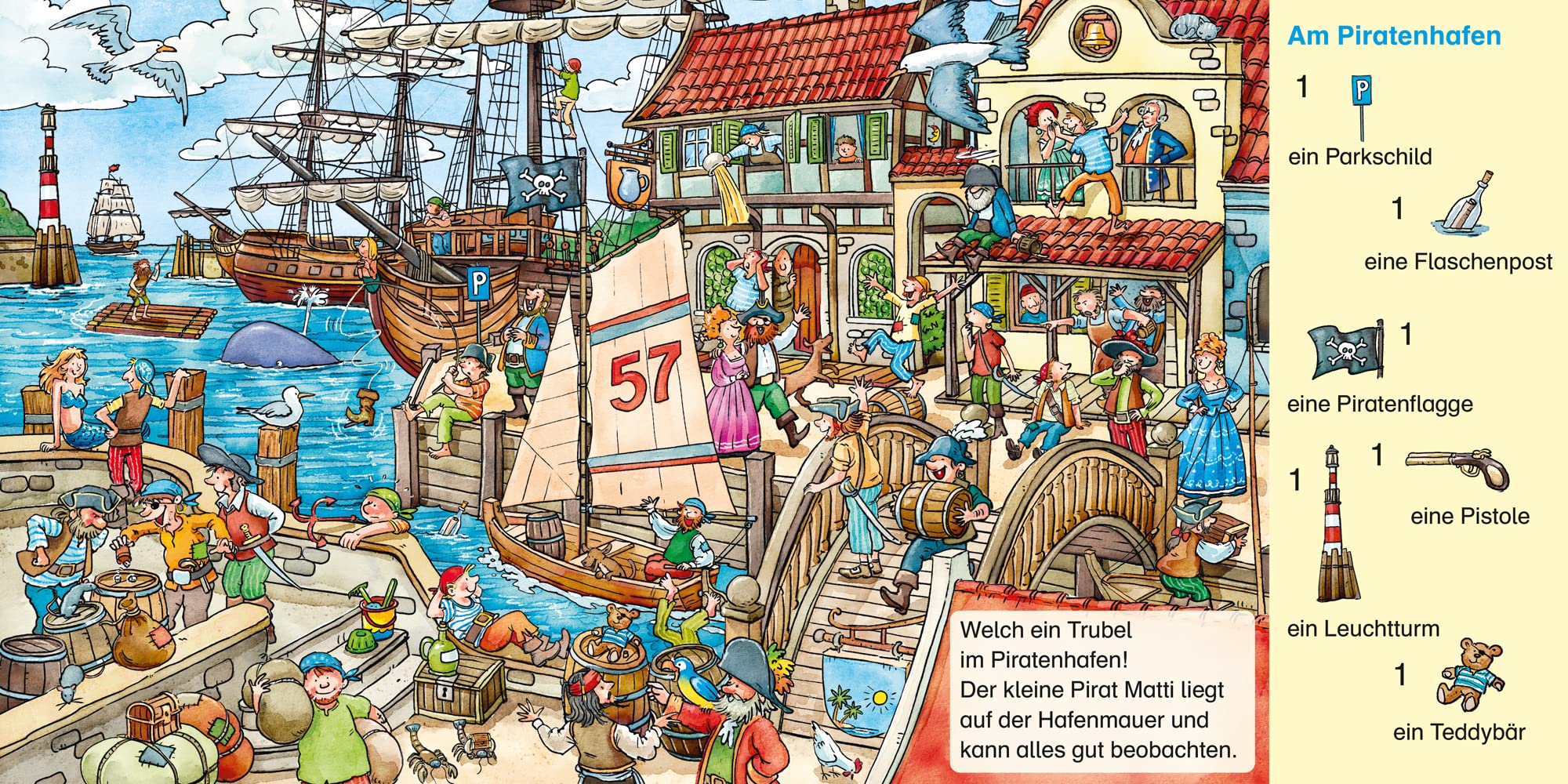 Maxi Pixi 283: Wimmelspaß mit dem kleinen Piraten, 1 Stück