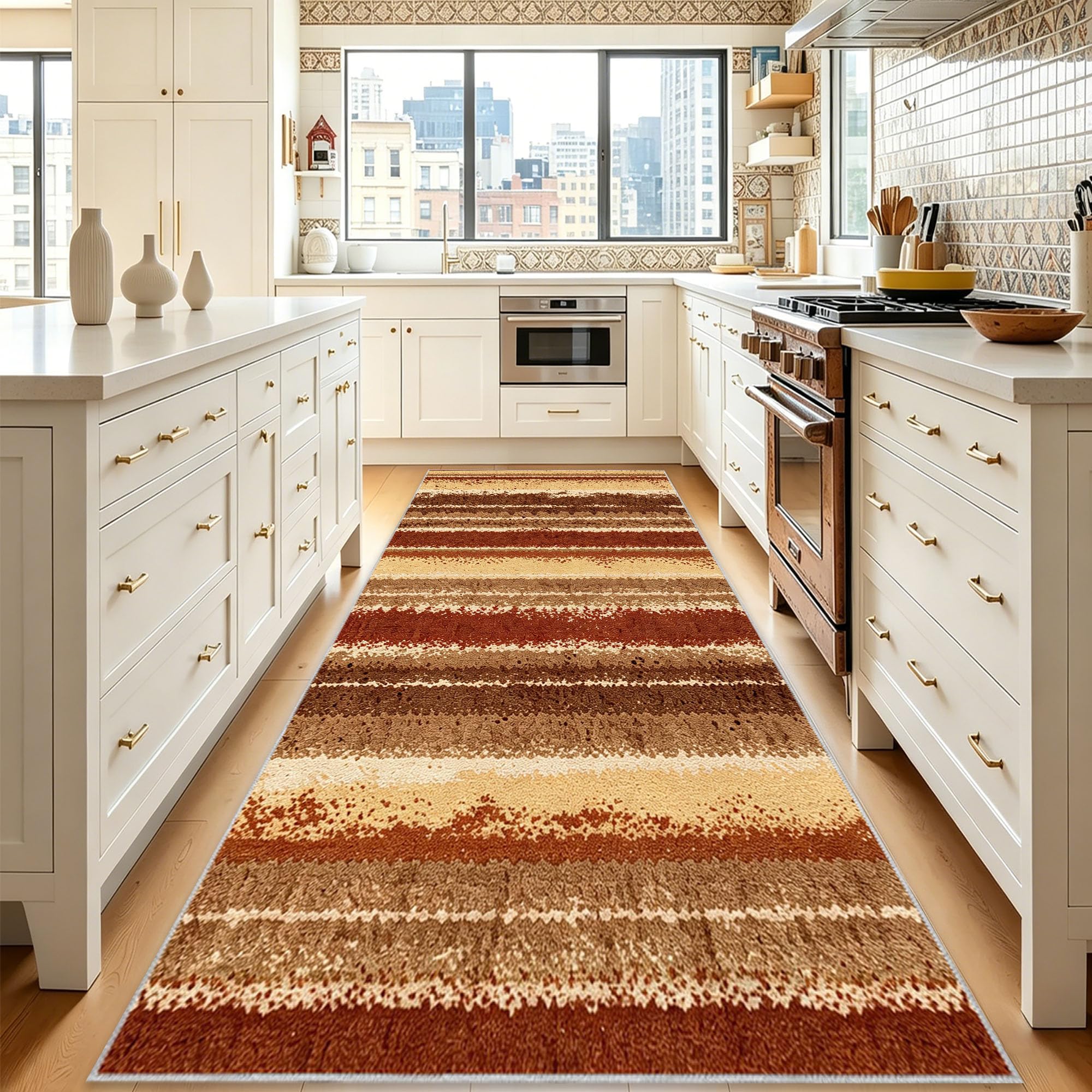 Tapis Couloir Antidérapant Long Rug 100 x 280 cm