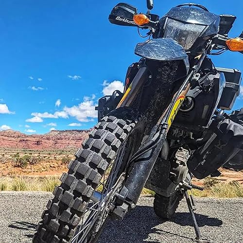 Miniatura 9 de Continental TKC 80 Twinduro M+S - Neumático de motocicleta duradero para todoterreno y carretera para turismo de aventura (12070-19, 15070B18)