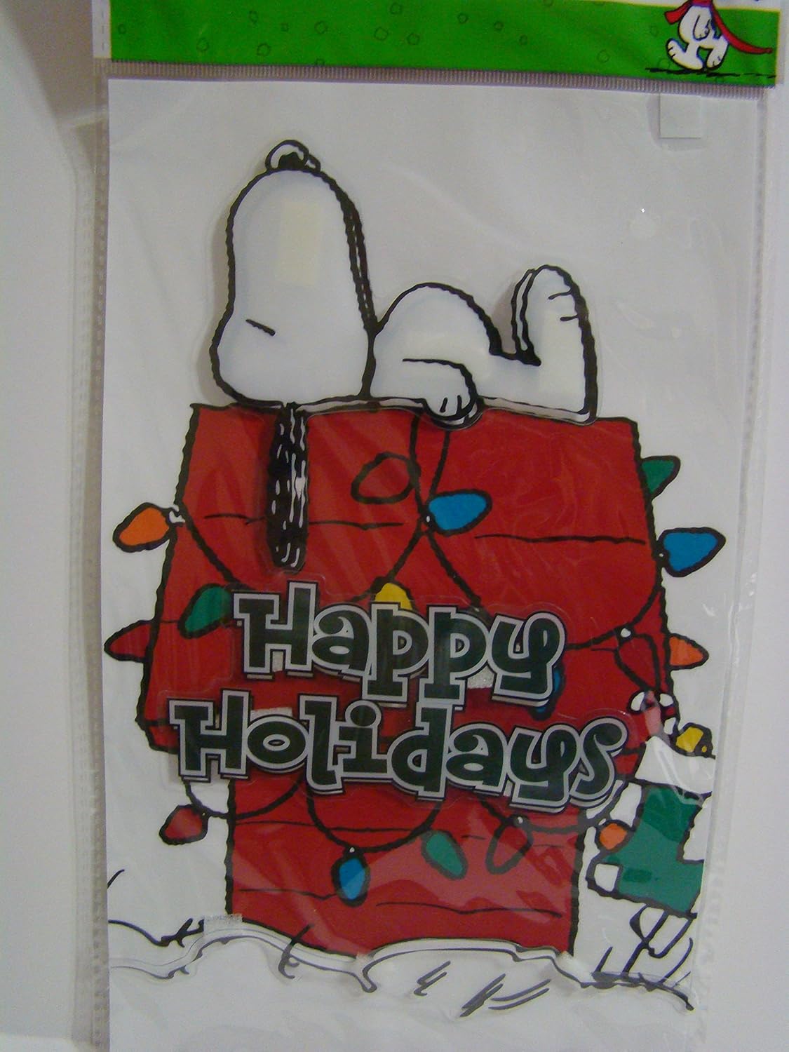 Amazon.com: Peanuts "Snoopy Sleeping on His Decorated Dog House" 3D ...