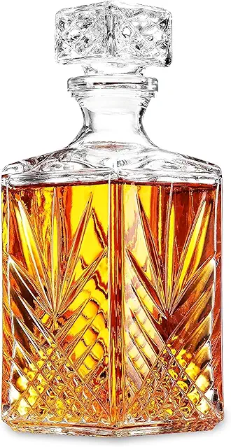 Bormioli Rocco Selecta Collection Whiskey Decanter – Sophisticated...