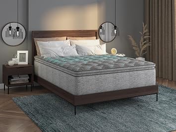 10"" Hybrid, Euro Top, Individual Pocketed Coil Mattress, Plush Comfort, Full