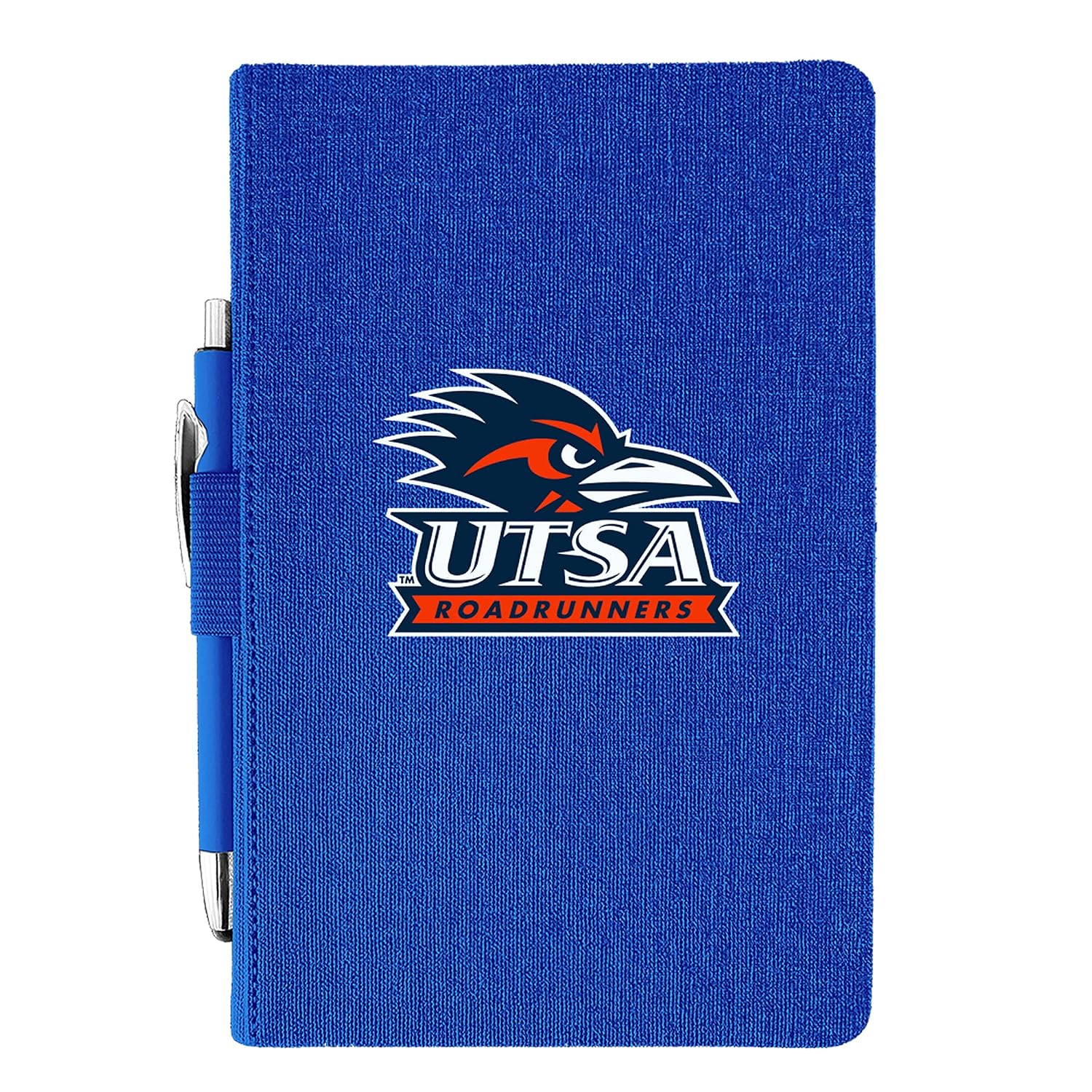 The Fanatic Group Texas San Antonio Roadrunners Journal with Pen, Design 1 - Blue