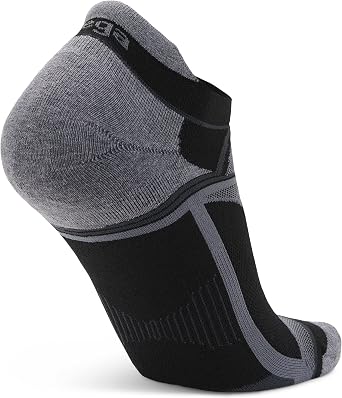 Balega Hidden Contour Impact Resistant/Cushioning Performance No Show Athletic Running Socks for Men & Women (1 Pair)