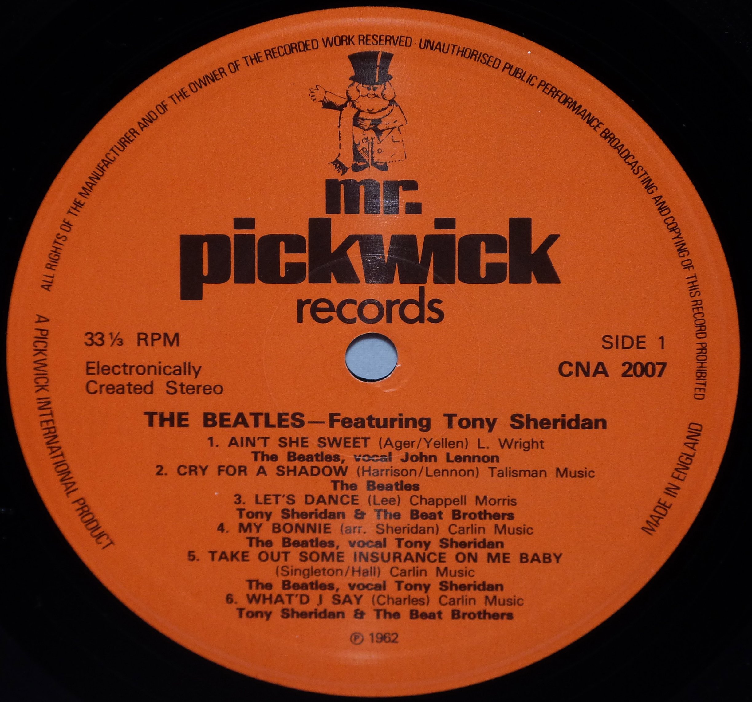 The Beatles Featuring Tony Sheridan