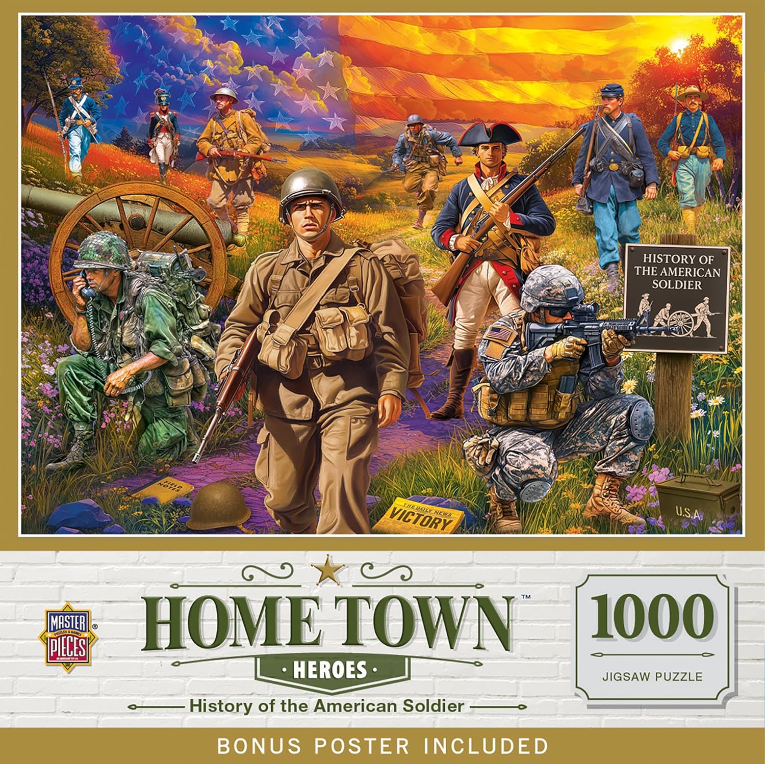 Masterpieces 1000 Piece Jigsaw Puzzle for Adults, Family, Or Kids - Firehouse Dreams - 19.25"x26.75"