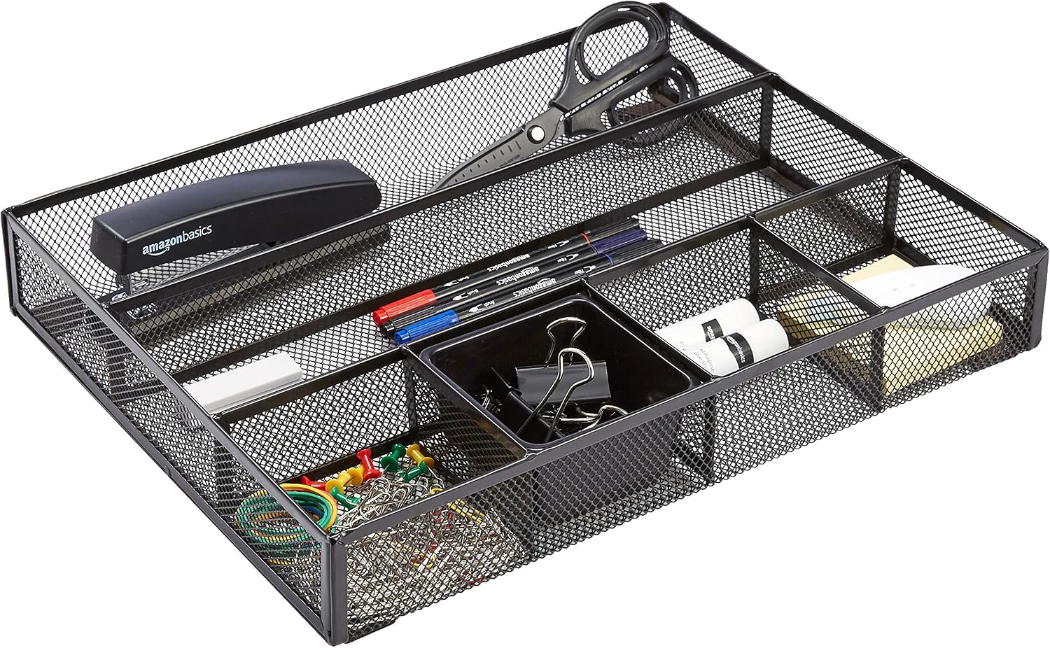 Amazon Basics Mesh Desk Drawer Office Organizer