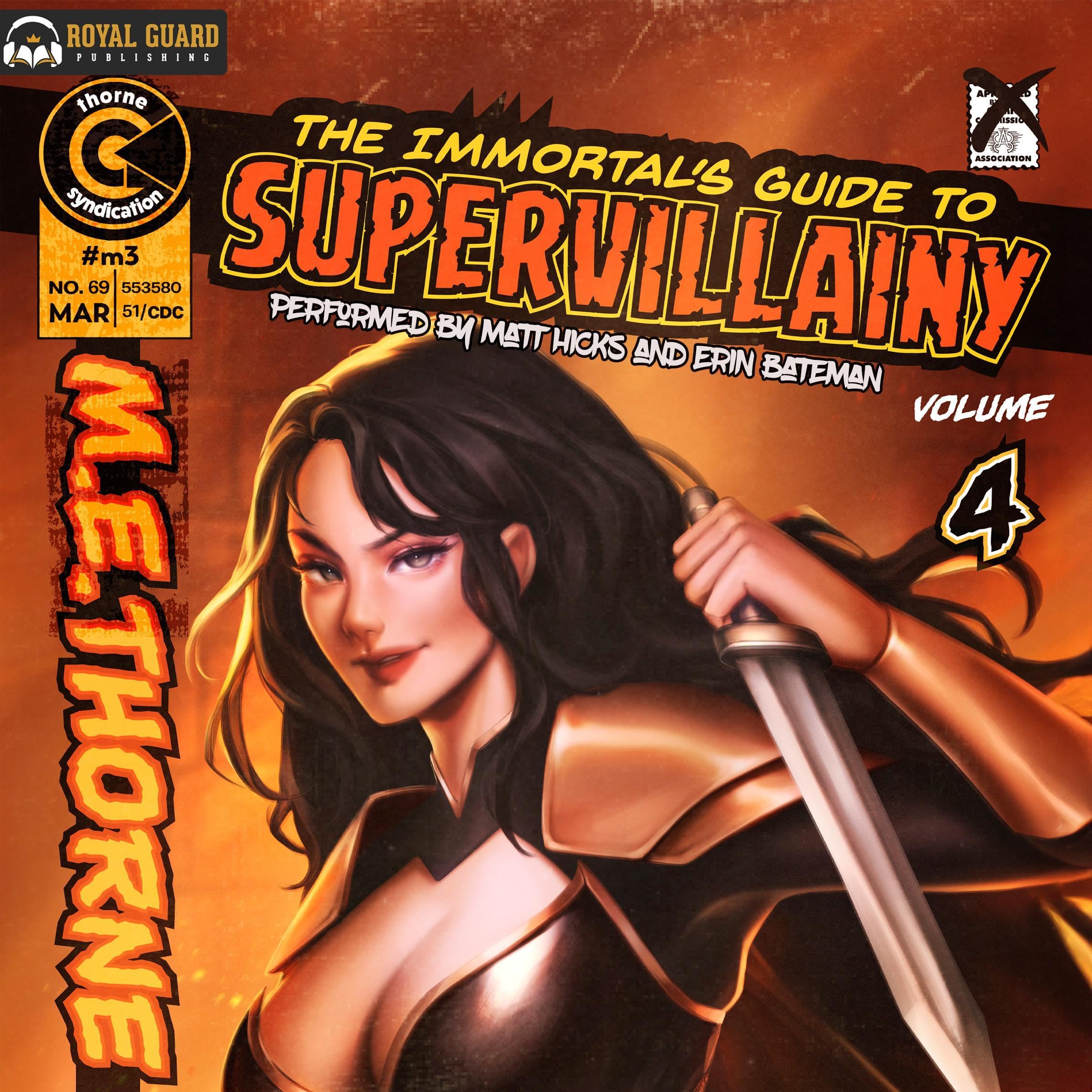 Cover art for The Immortal's Guide to Supervillainy Vol. 4