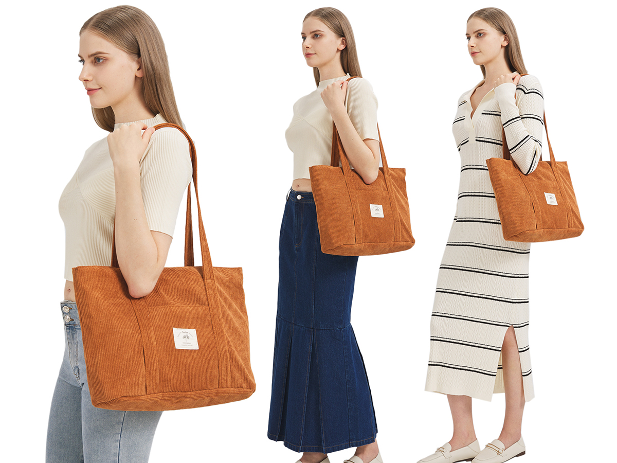 Bolsa Tote para Mujer con Cierre y Bolsillos miniatura 7