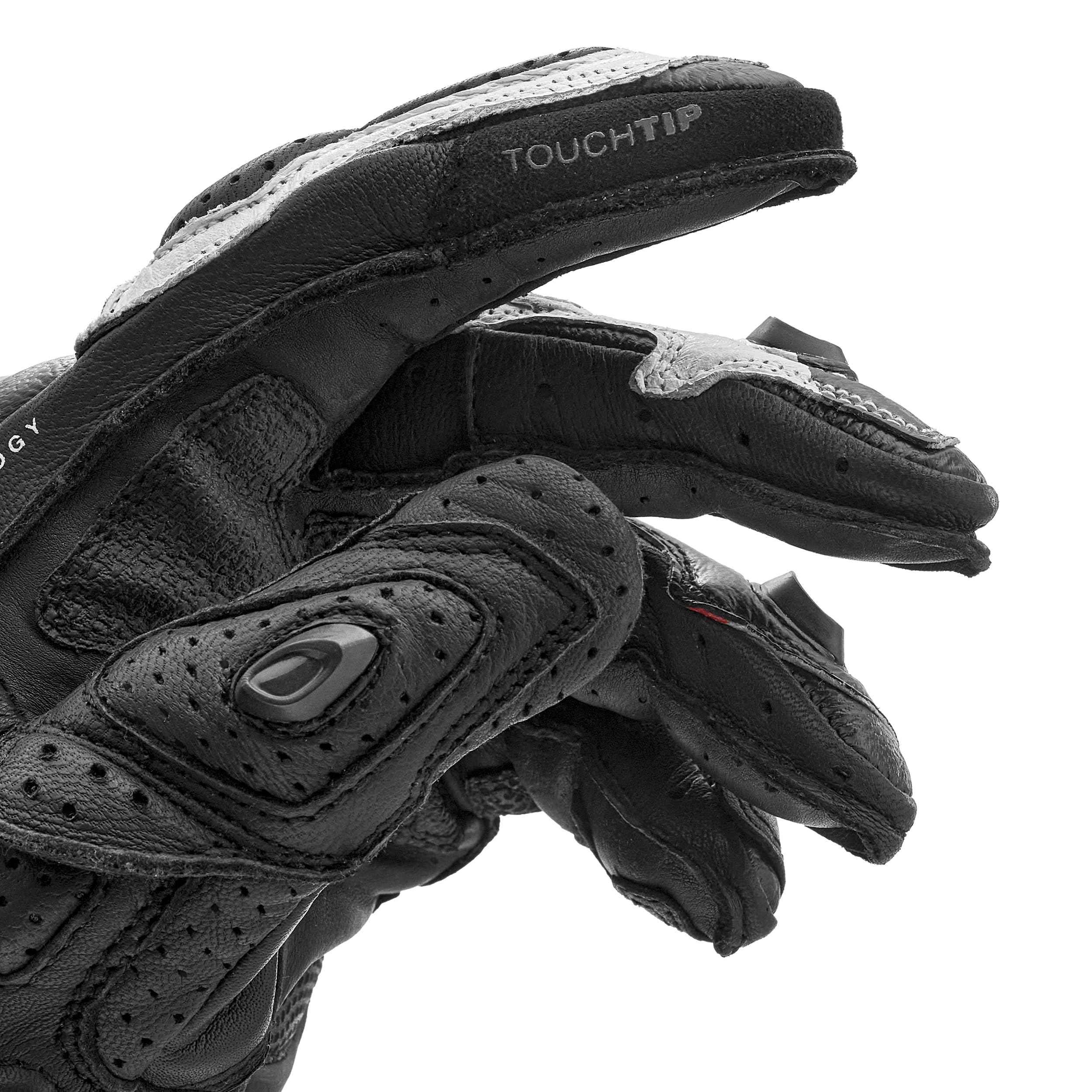 SHIMA RS-3 Motorrad Handschuhe Damen Leder Lange Sommer Motorradhandschuhe Schutz Touchscreen Touren Lederhandschuhe Motorcycle Belüftet Verstärkt Scheibenwischer (Damen, Rosa, XS)