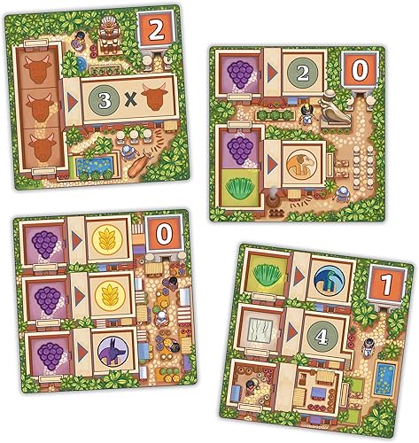 Miniatura 3 de Juego de mesa de fertilidad  Juego de construcción de civilización egipcia antigua  Juego de mesa de estrategia para adultos y niños  A partir de 10