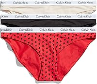 Vista 1 de Calvin Klein - Calzones de algodón de corte bikini para mujer