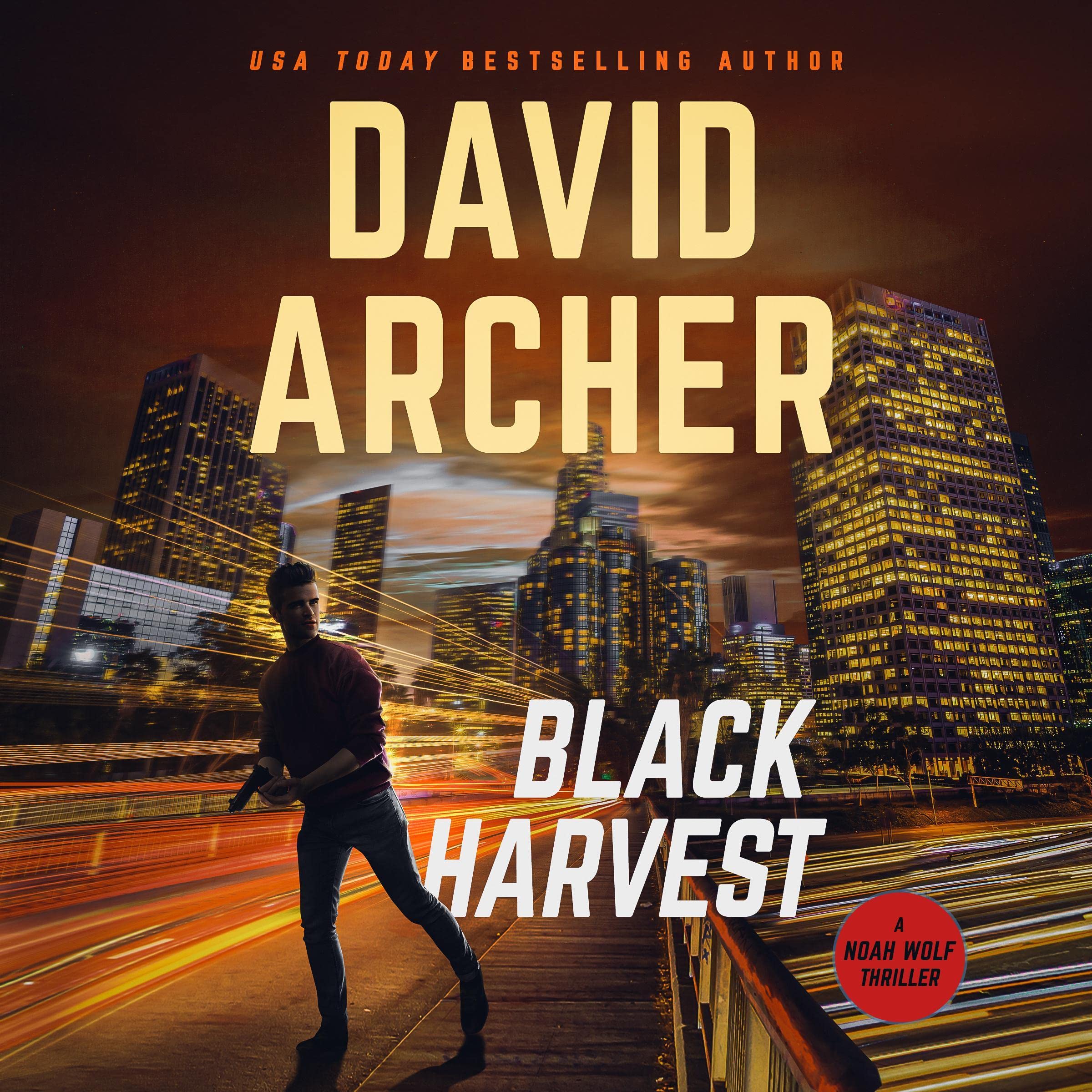 Cover art for Black Harvest - A Noah Wolf Thriller