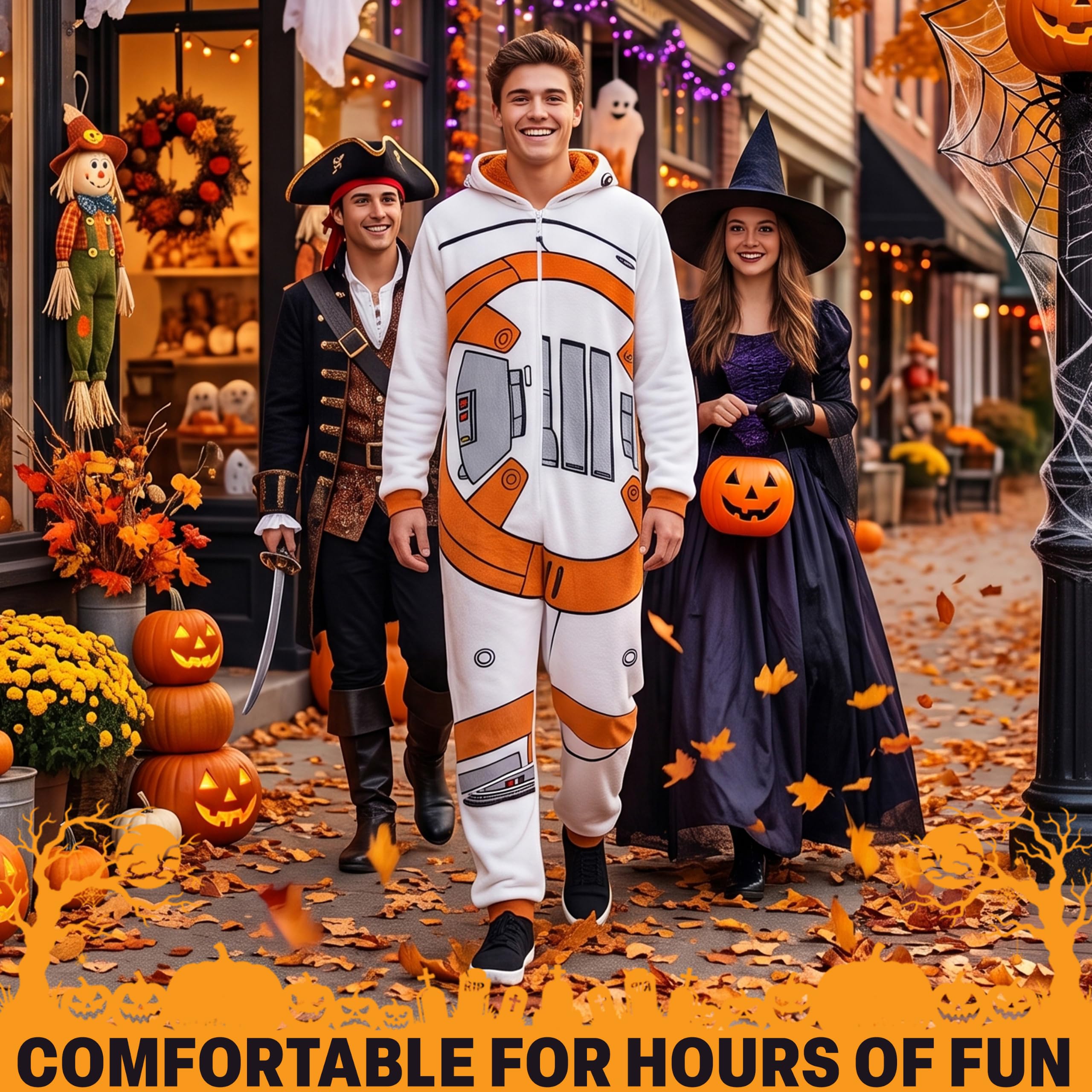 Get Trend Star Wars Onesie kombinezon dla dorosłych, M-2XL Pj kombinezon na