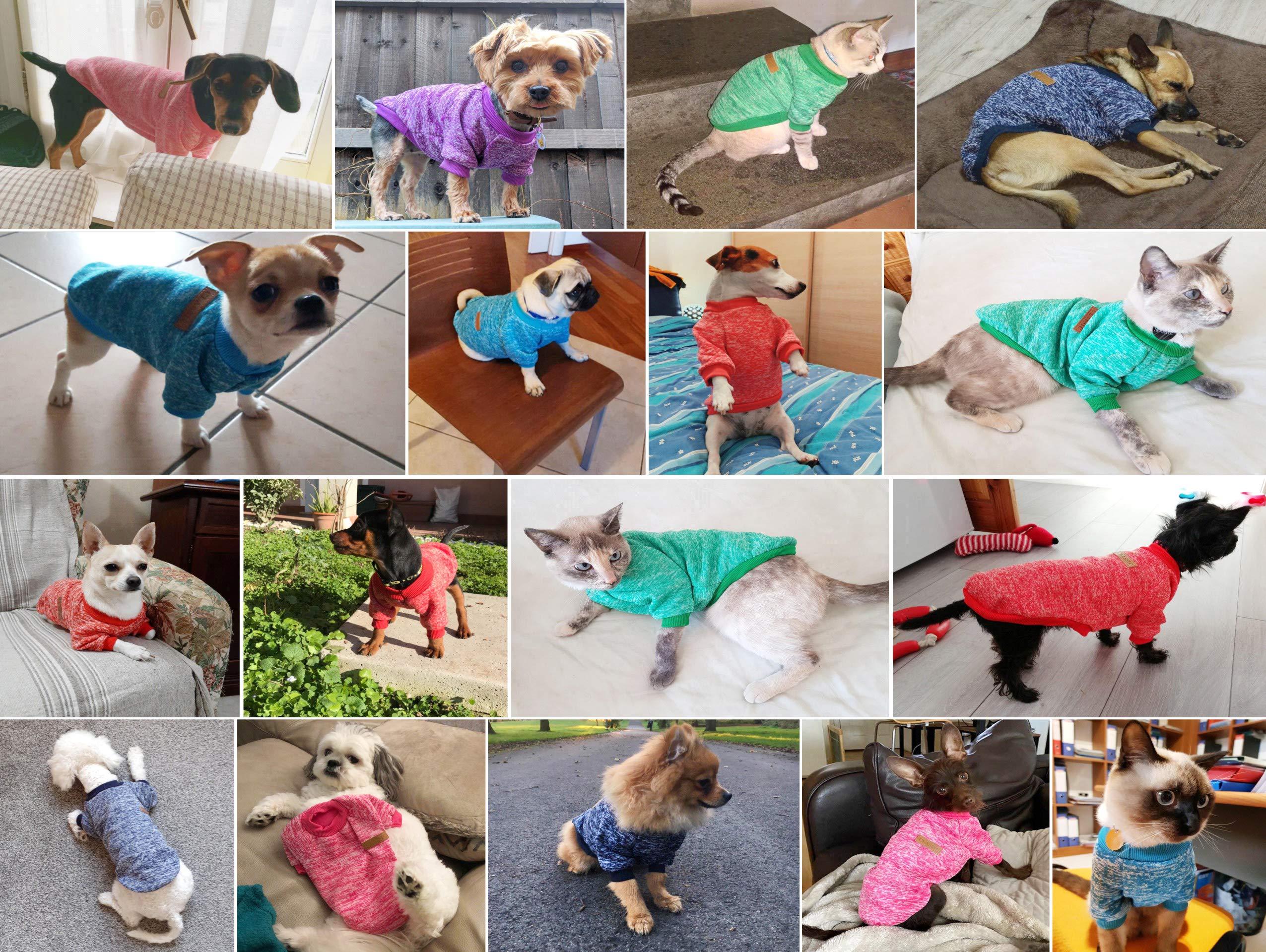 Maglione Per Cane Idepet - Grigio Taglia S Per Animali Domestici - Foto 6