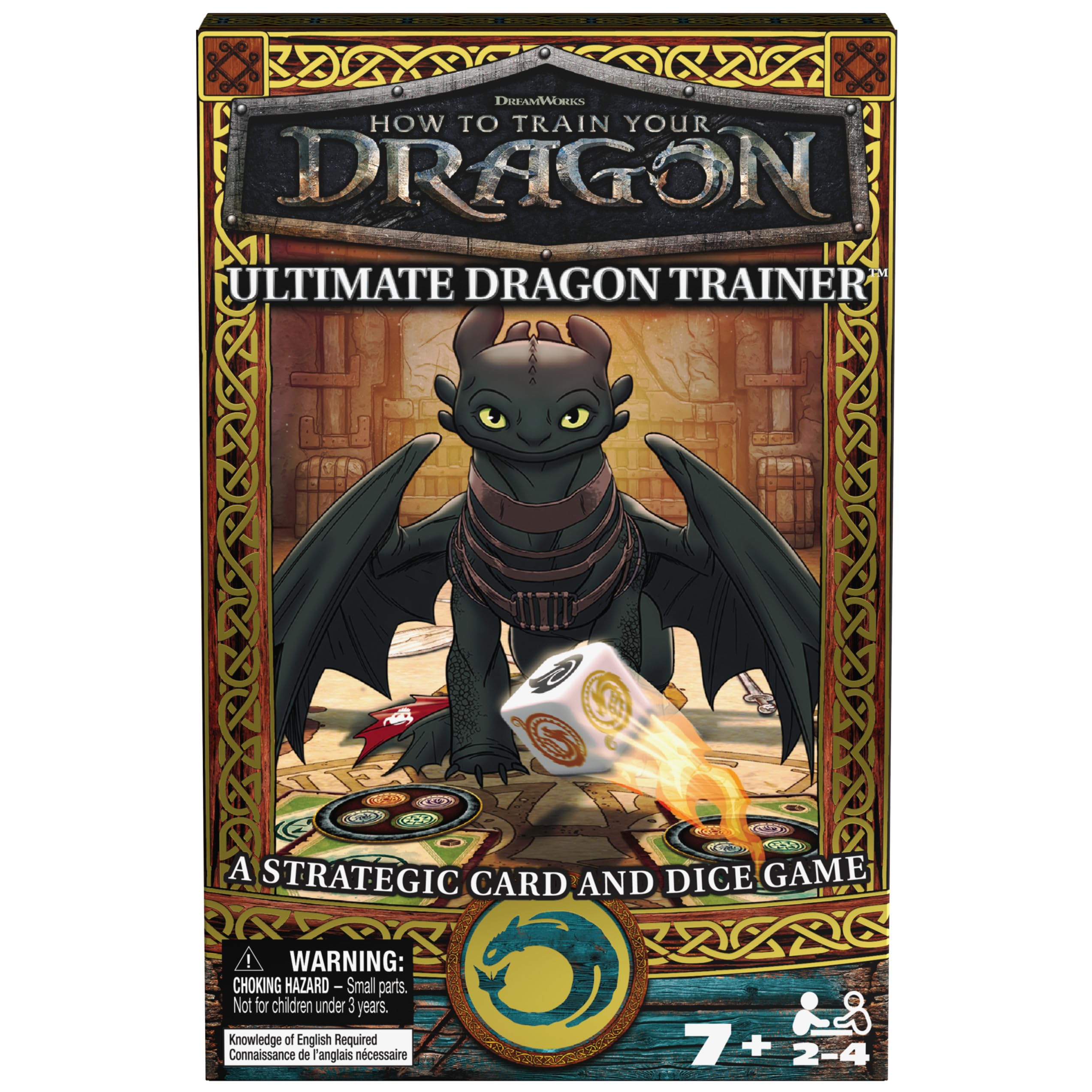 Spin Master Games How to Train Your Dragon Ultimate Dragon Trainer Card Game Cooperative Play for Fans of