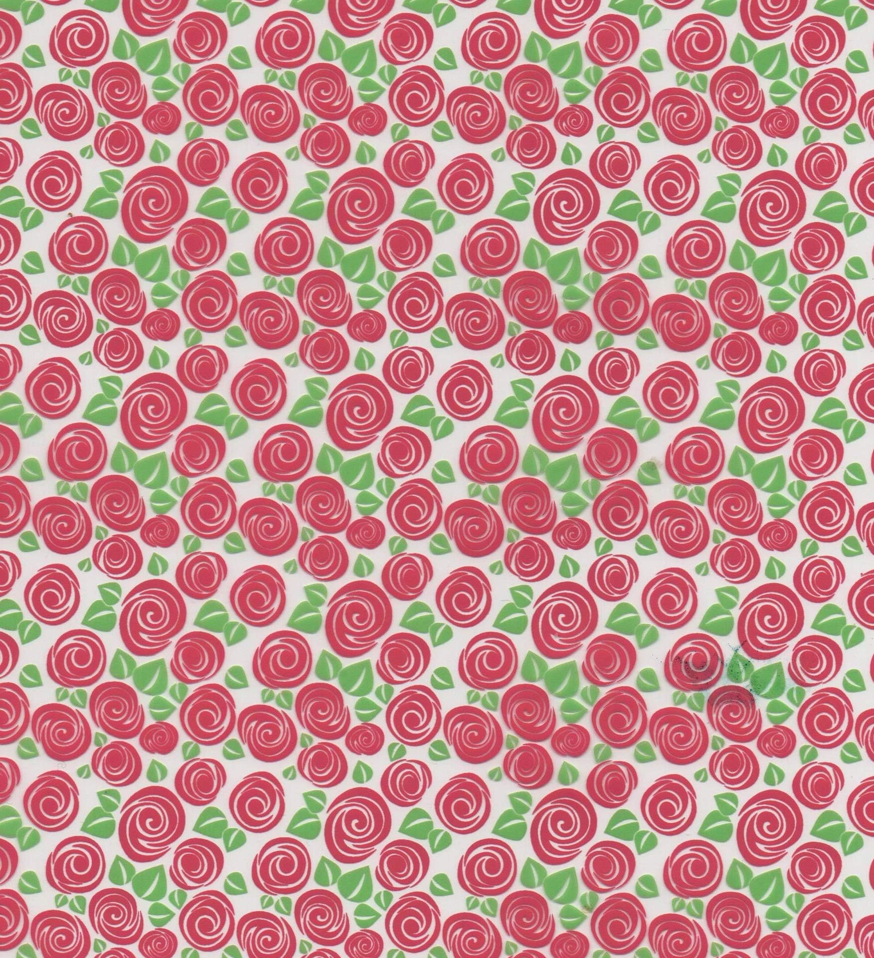 Chocolate Transfer Sheets FLORES DECO ROSE Valentine/Spring Design 2 x 200mm x 300mm