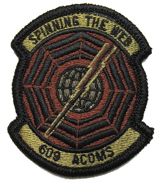 609th Air Communications Squadron Ocp Patch Spice Brown Amazon In Clothing Accessories