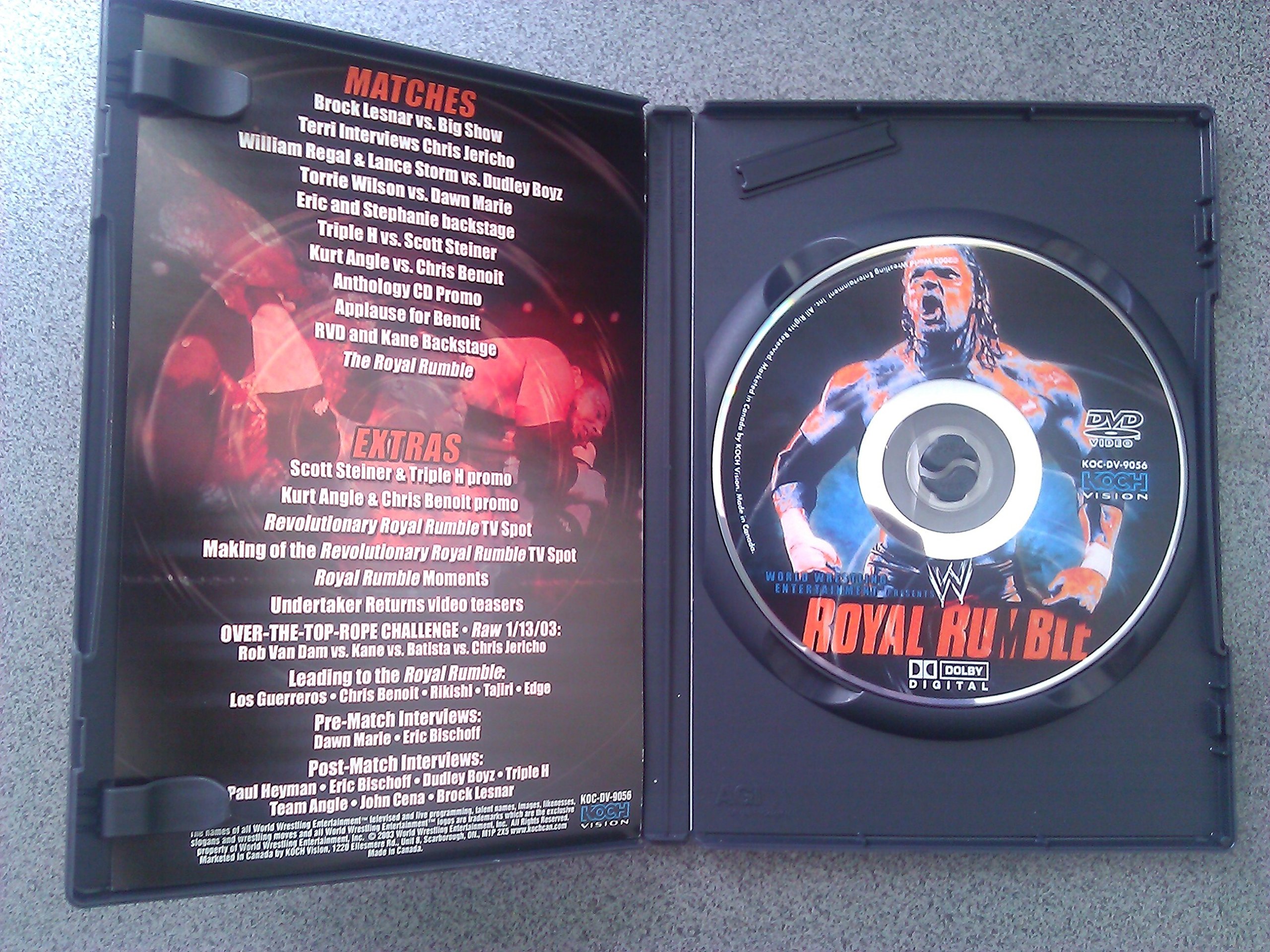 Amazon.com: WWE Royal Rumble 2003
