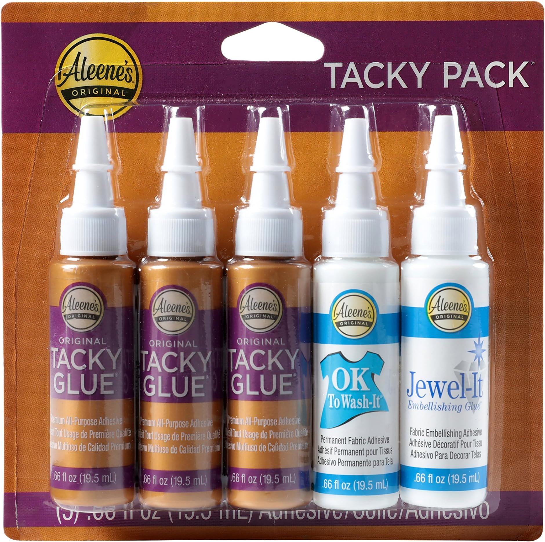 Aleene's Tacky Glue Pack Trial 5pcs 19,5ml