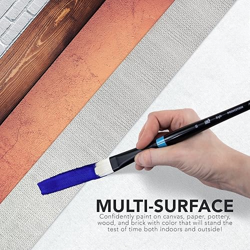 Miniatura 4 de Daler Rowney System3 - Juego de pintura acrílica de 5 tubos para adultos, suministros de pintura acrílica para artistas y estudiantes, pinturas