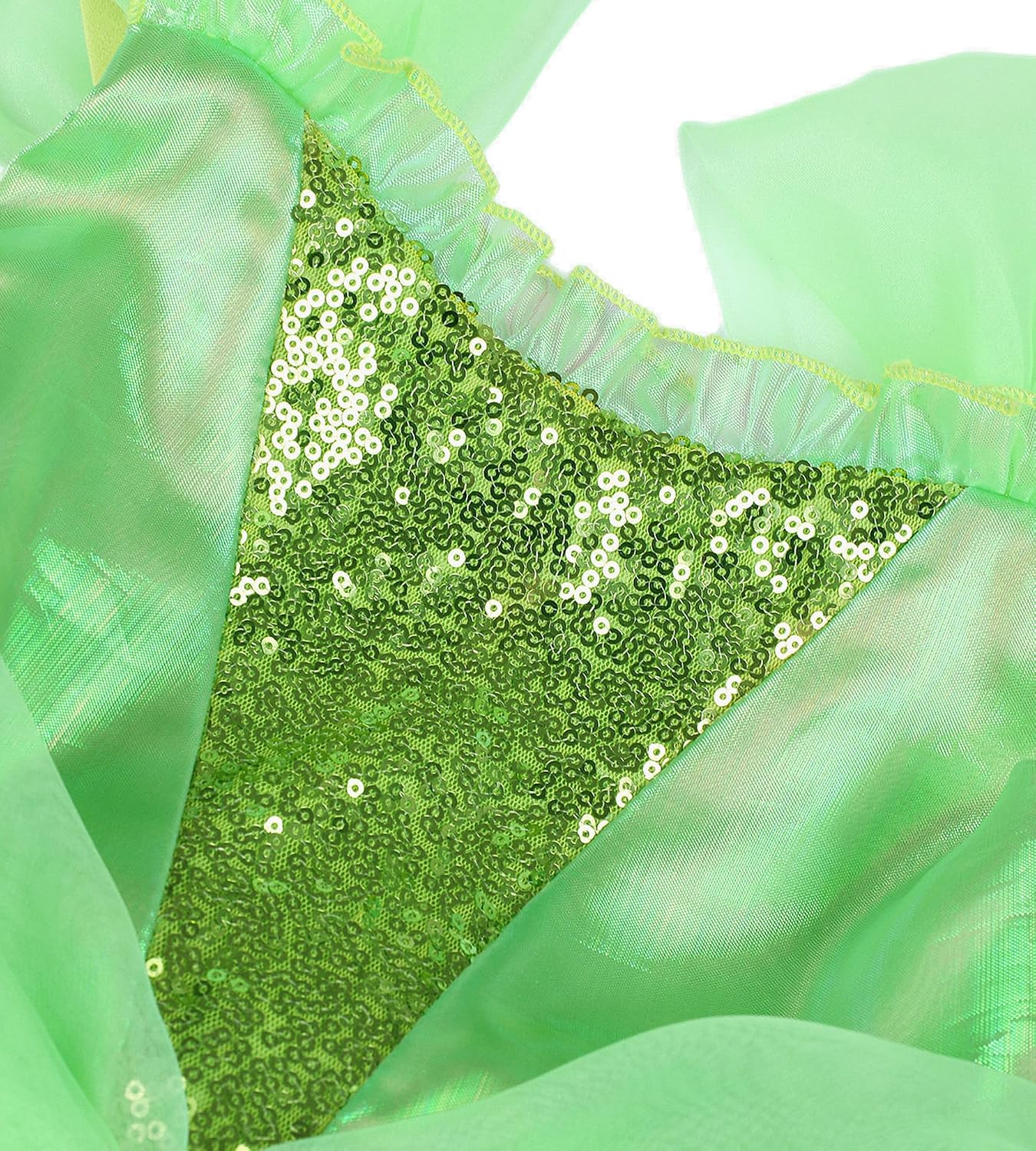 Princess Tinker Bell Halloween Costume for Girls, Birthday Party Fairy Dress Up, Special Occasion Dress with Wings