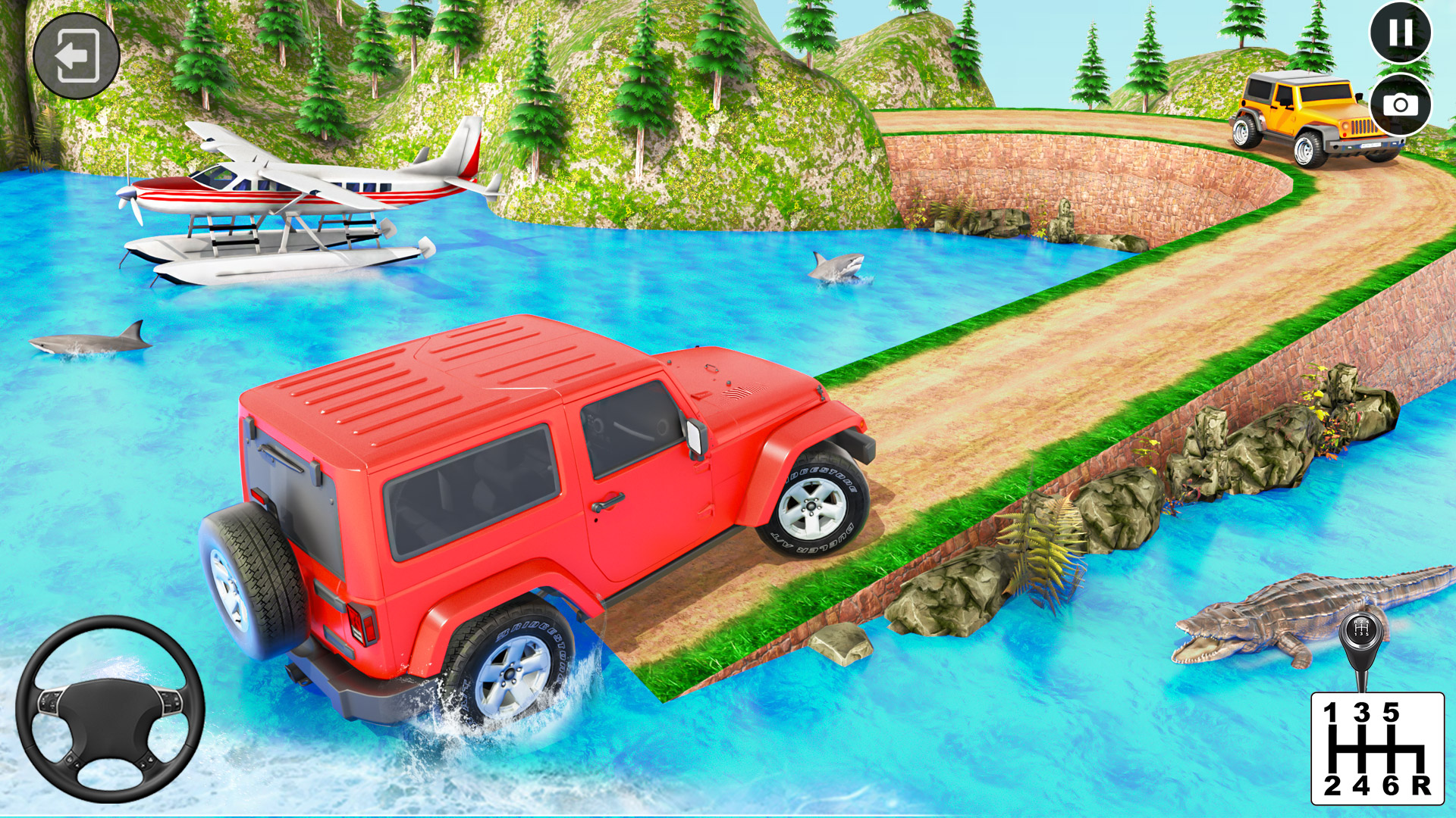 Offroad 4x4 Jeep Driving Game Jeep Games, Extreme SUV Driving