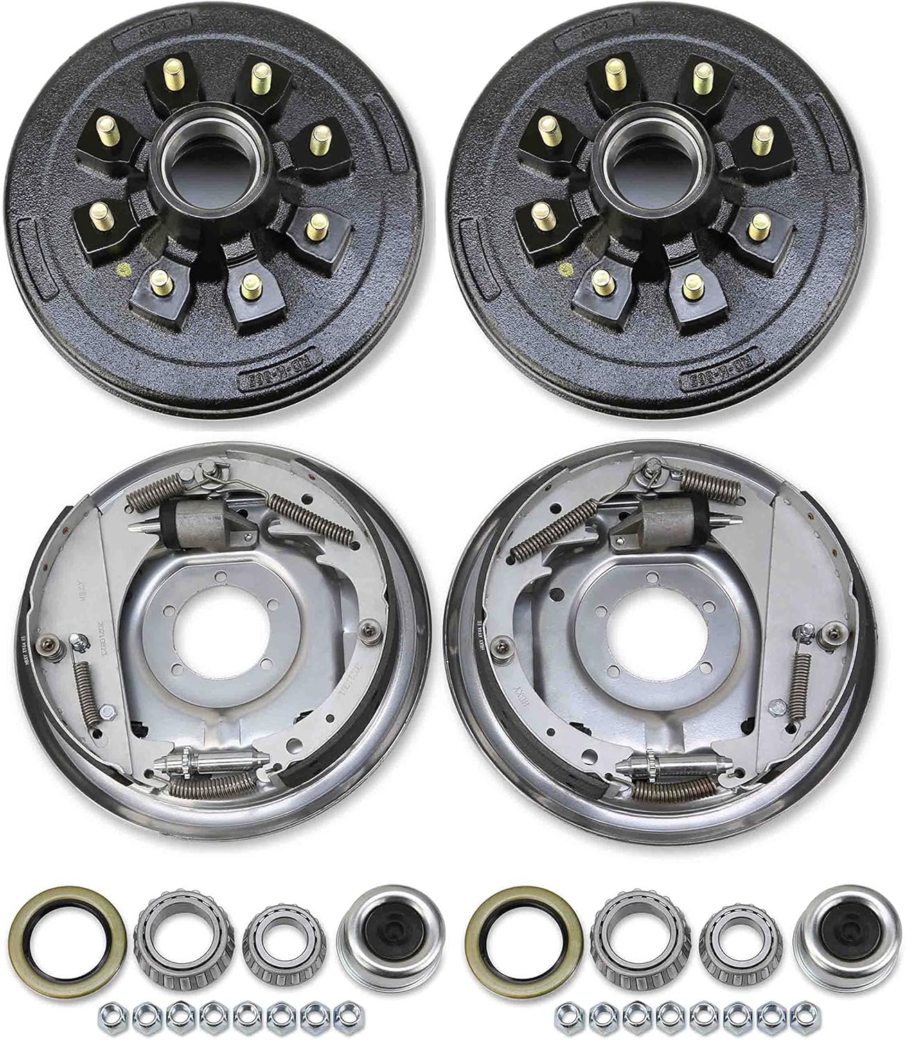 D008-219-9C 5200-7000-Lbs Hub-Drum Kit E-Z Lube Kit 8 Studs On 6-12 Centers Bolt Pattern 2.250 - Foto 6