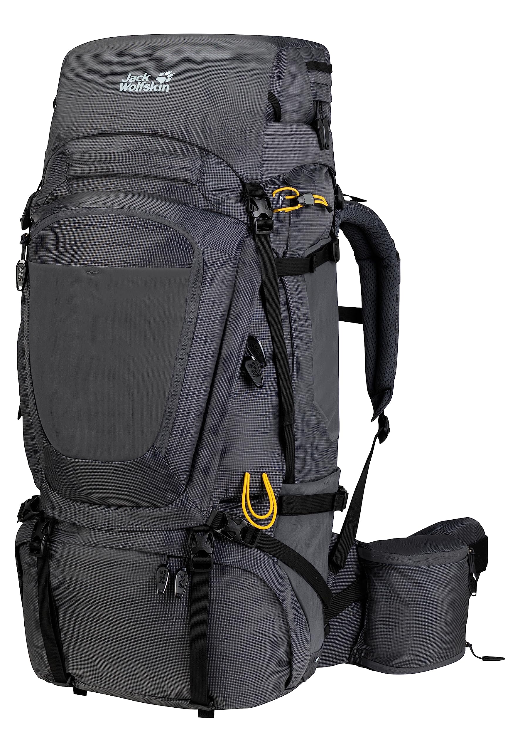Denali 65+10 Men Trekking Backpack, Phantom, Standard Size, Phantom, Onesize