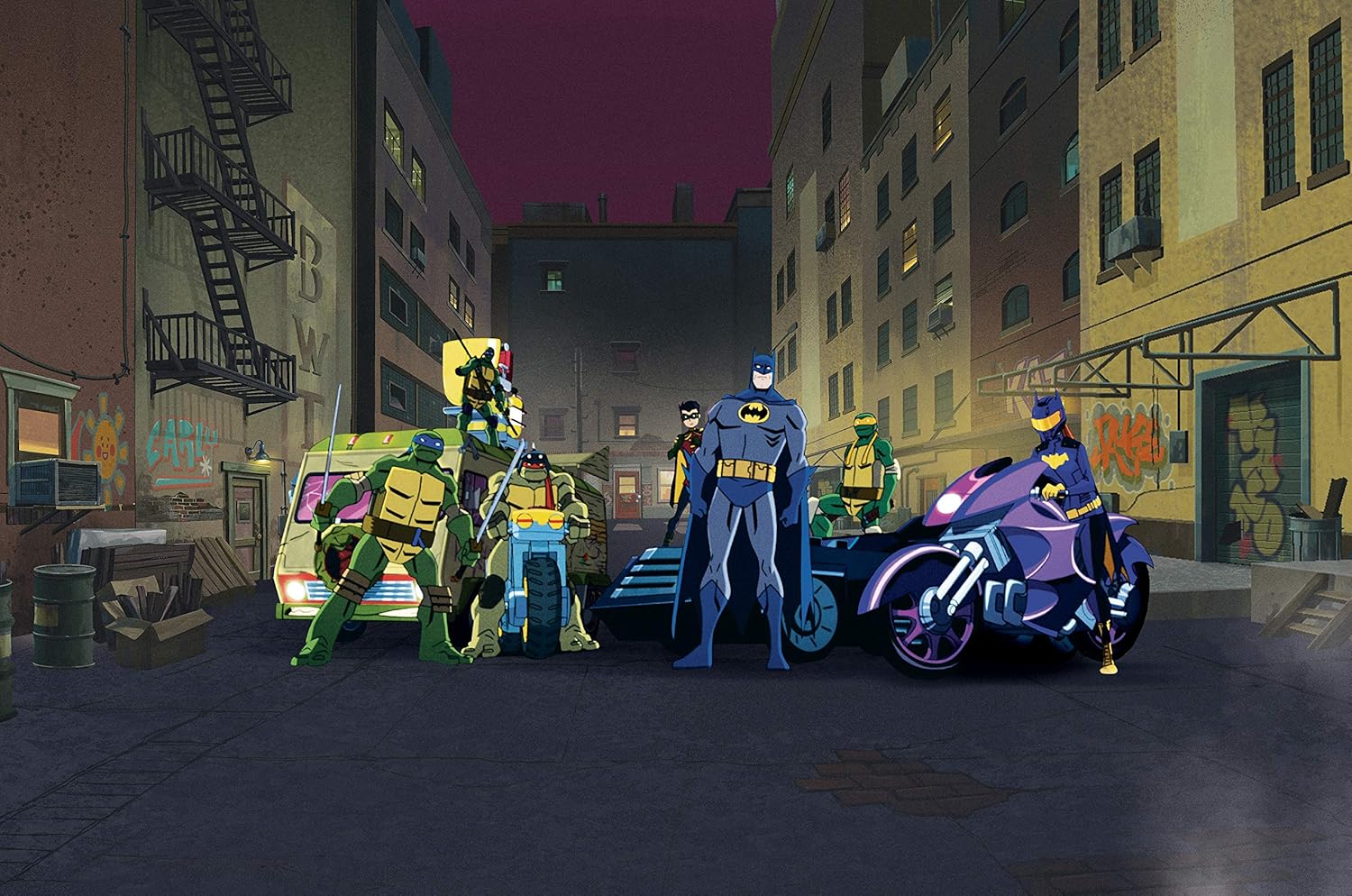 Amazon バットマン Vs ミュータント タートルズ Blu Ray 映画