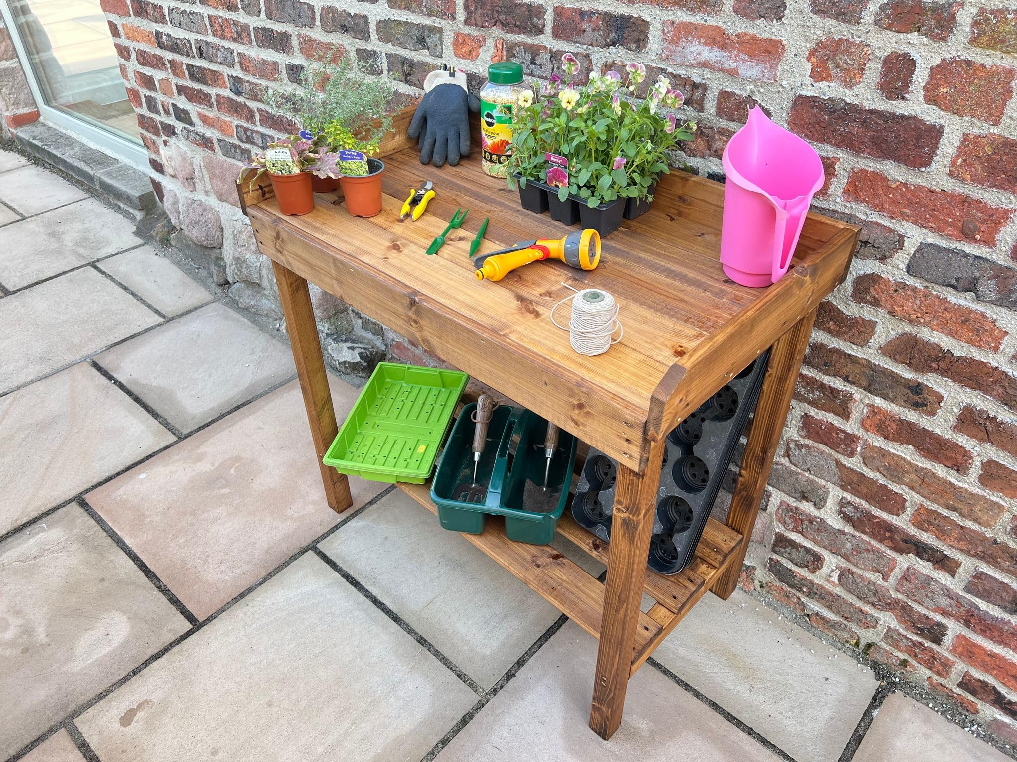 Charles Taylor Davenport Outdoor Garden Table - Potting/Utility Table