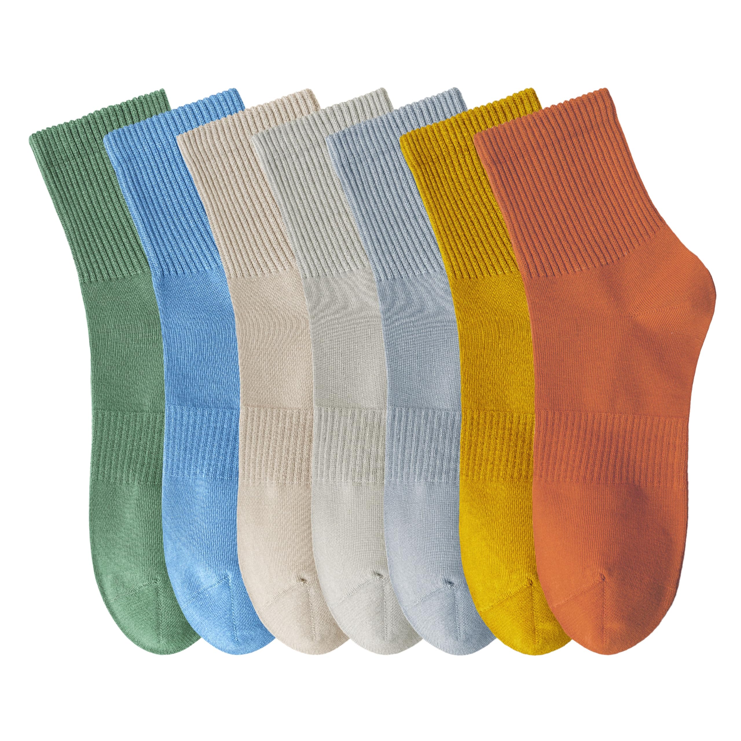 Women's Cotton Quarter Crew Socks
