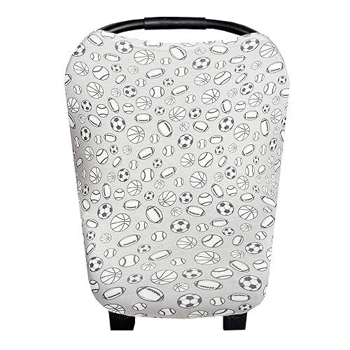 Miniatura 16 de Funda para asiento de coche para bebé, toldo y funda de lactancia multiusos elástica 5 en 1, regalo cítrico Copper Pearl