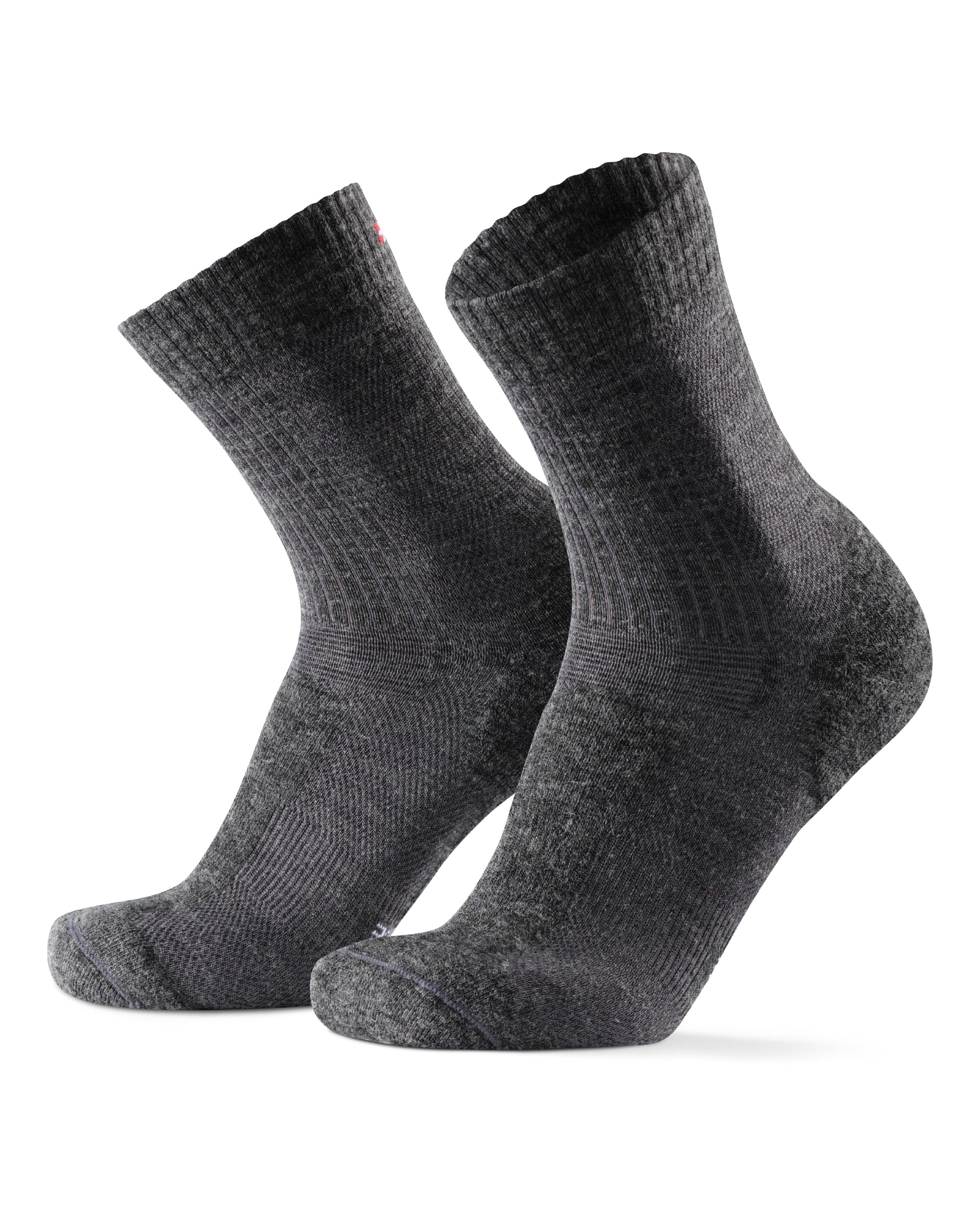 DANISH ENDURANCE Calze Trekking Lana Merino, Calze Termiche Anti-Vesciche, Traspiranti, Calzini Invernali Escursionismo Unisex, 1 o 5 Paia