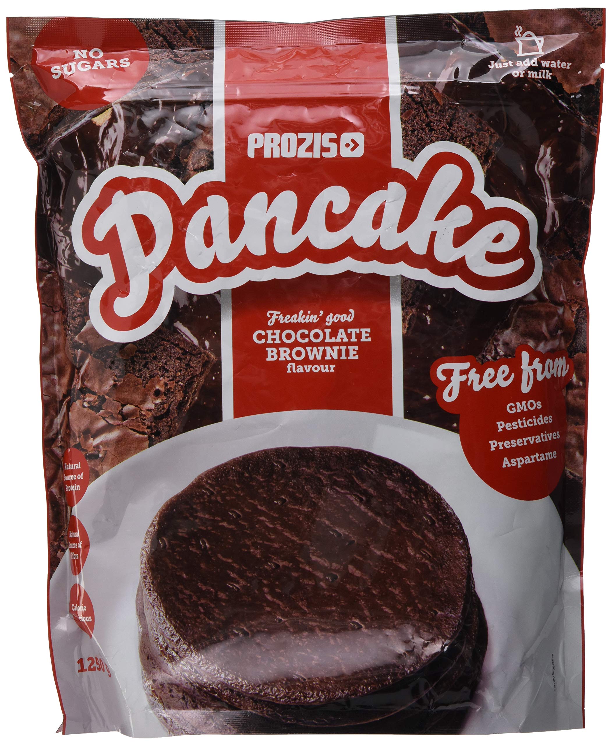 Prozis Pancake 1250 g, Brownie al Cioccolato