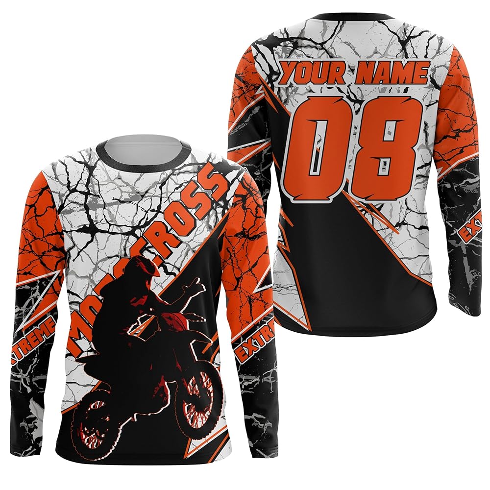 Amazon.com: PIONAMZIOZ Kid&Adult Motocross Jersey