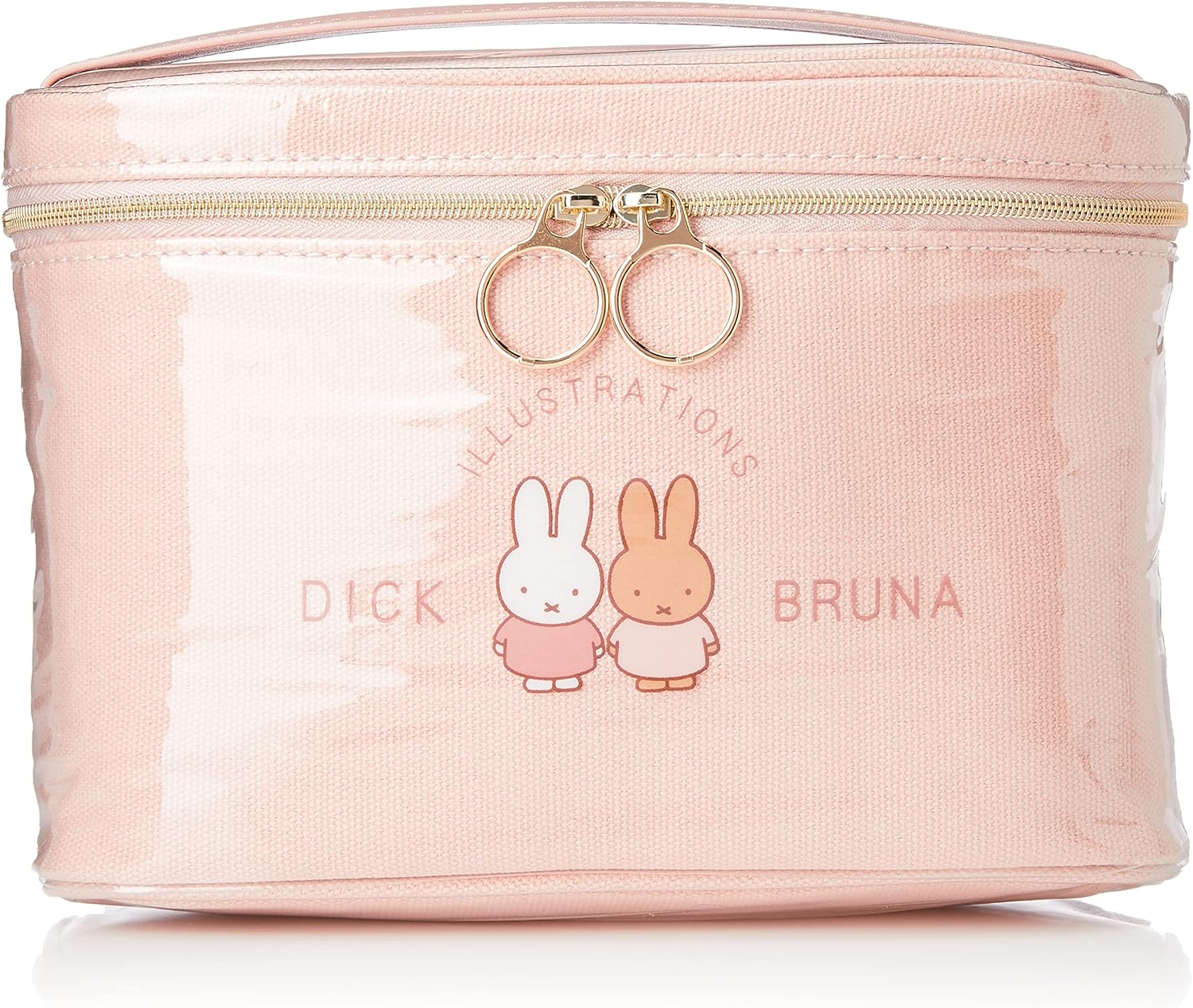 マリモクラフト(Marimocraft) Marimo Craft DBM-1076 Miffy Clear One Point Series Toothbrush Set, Gray, W 8.3 x H 2.8 x D 1.6 inches (21 x 7 x 4 cm)