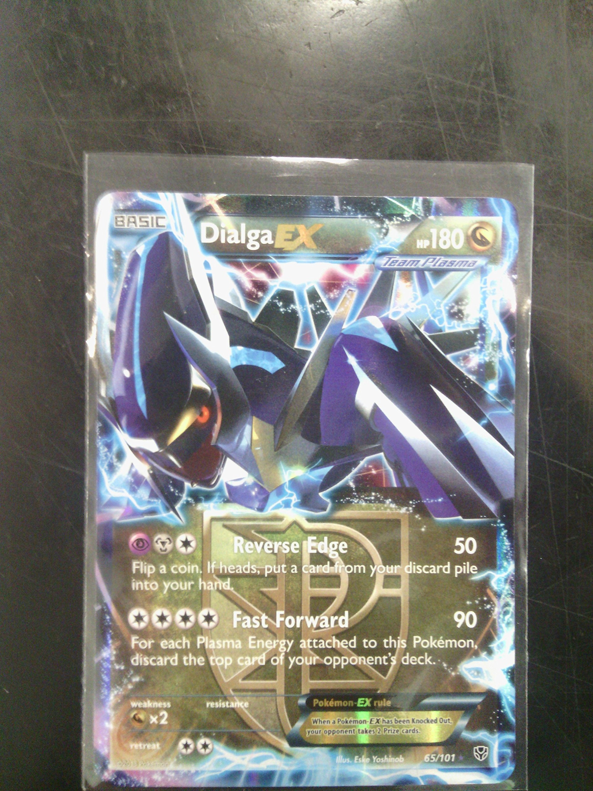 Dialga Ex Plasma Blast 65/101 Pokemon Card Rare : Amazon.com.au: Toys &  Games