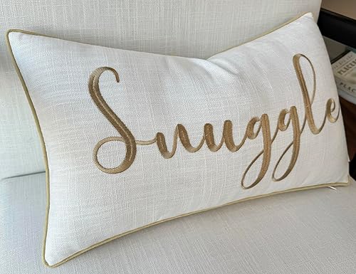 Miniatura 10 de Funda de almohada romántica para pareja, sentimiento de amor, bordado, refranes decorativos, acento lumbar, decoración acogedora para bodas,