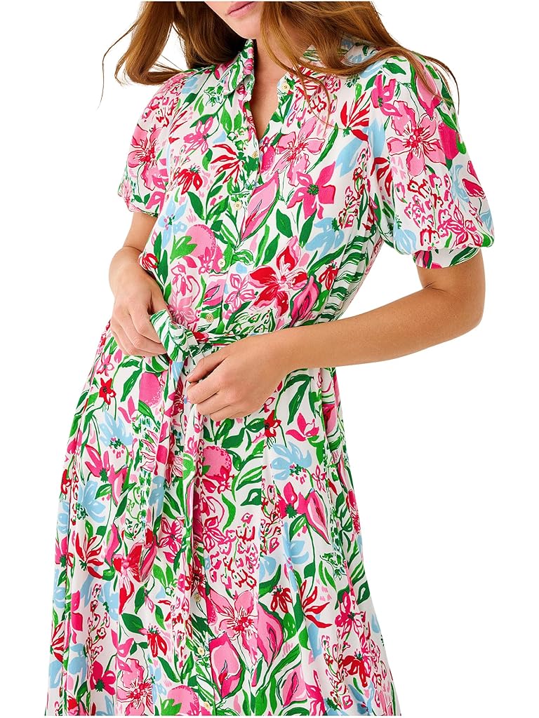 Multi Lilly Pulitzer Larkyn Midi Shirtdress