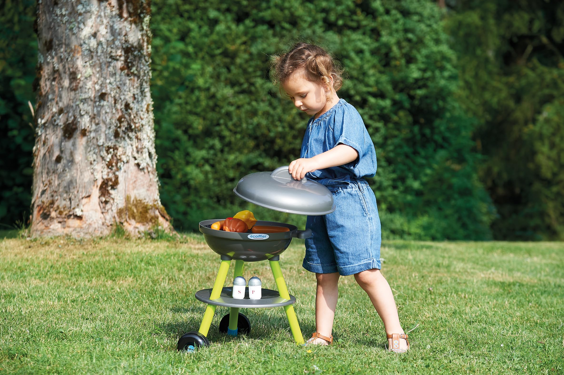 Ecoiffier 4668 Barbecue grill ogrodowy, kolorowy