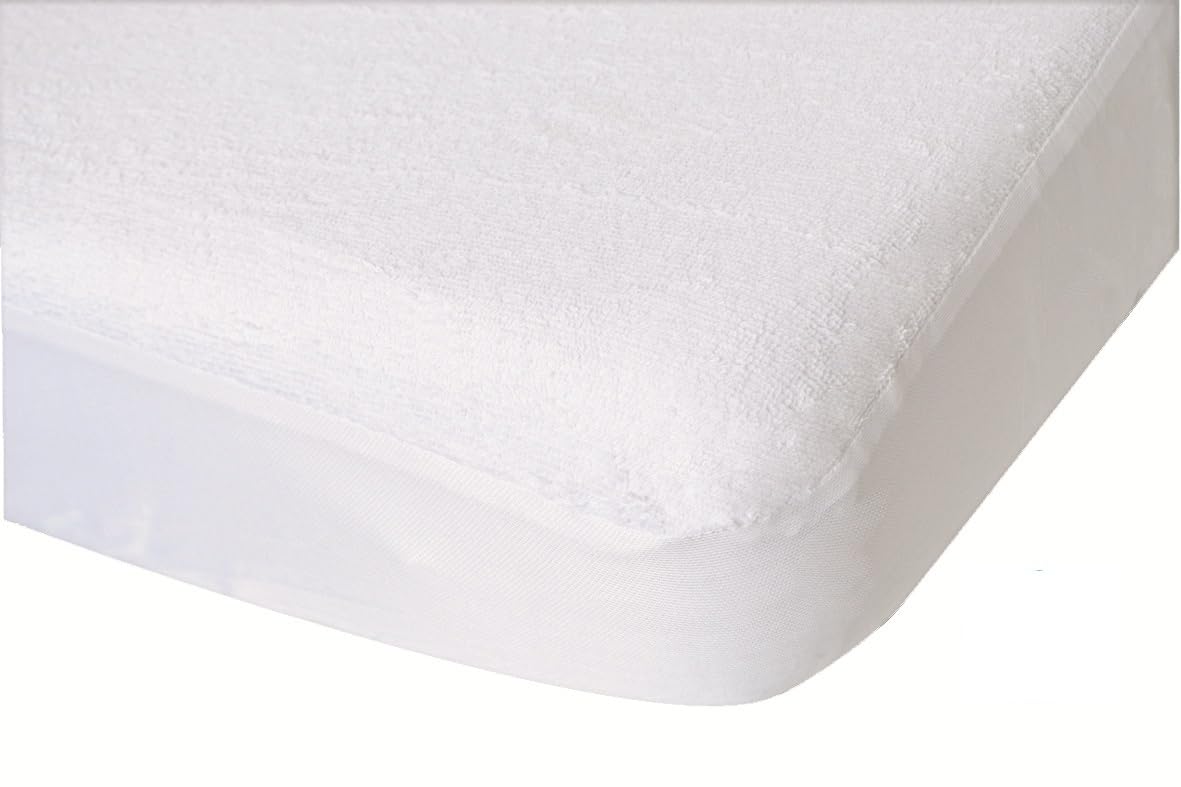 DOMIVA - Protege Materasso in viscosa/micro traspirante, membrana poliuretanica 75 x 95 cm anacardi