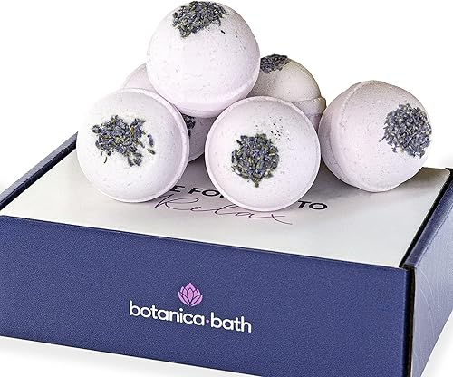 Bombas de baño de cáñamo para mujeres y hombres, bomba de baño de cáñamo orgánico (grande de 5.0 onzas) con 150 mg de aceite de cáñamo cada una.