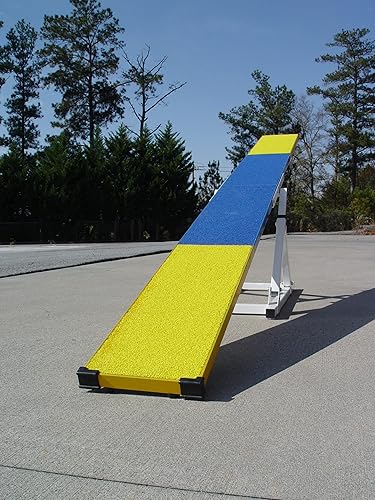 Miniatura 7 de 9' perro Agility Teeter (sierra transparente), aluminio con superficie de goma